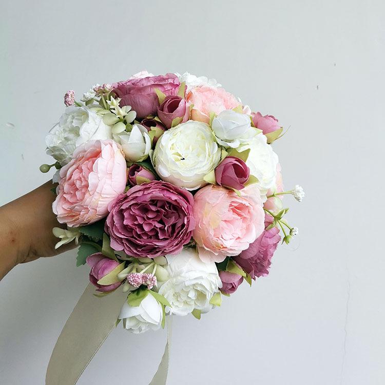 Корейский лесной стиль свадебный букет для невесты для свадьбы или фотореквизит