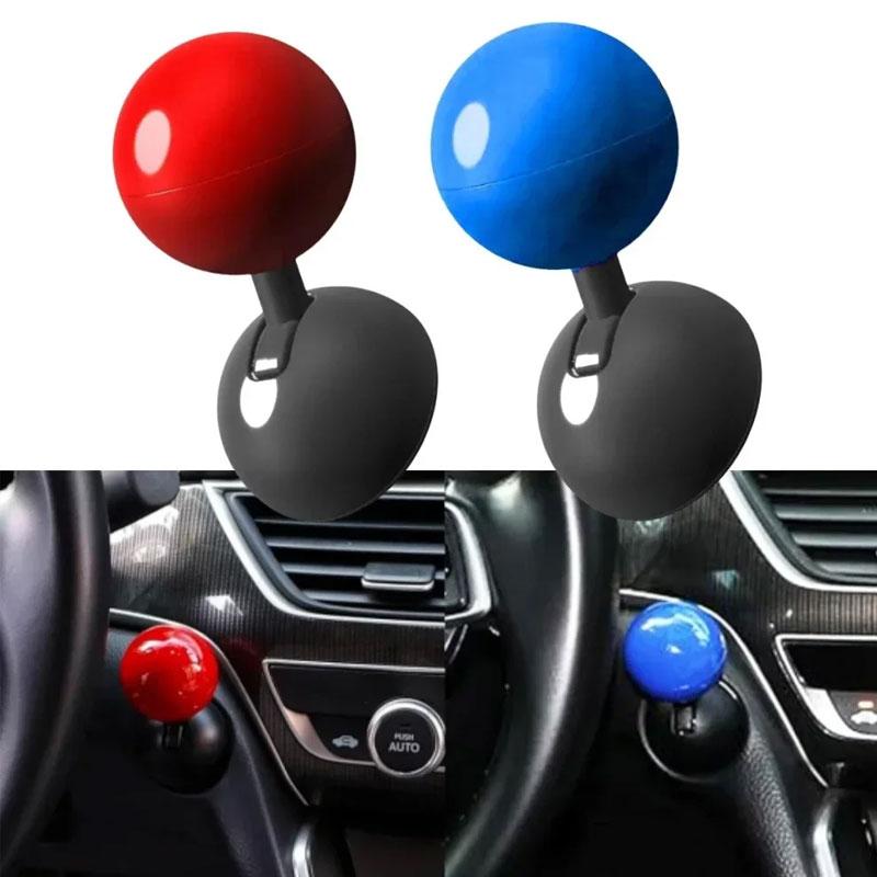 Новая кнопка запуска автомобиля Push Start Кнопка автоматического зажигания Крышка автомобильной кнопки одним нажатием Кнопка рокера двигателя автомобиля Push Start Stop Рычаг