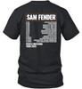 Sam Fender Tour 2025 T Shirt People Watching Concert Dates Tee