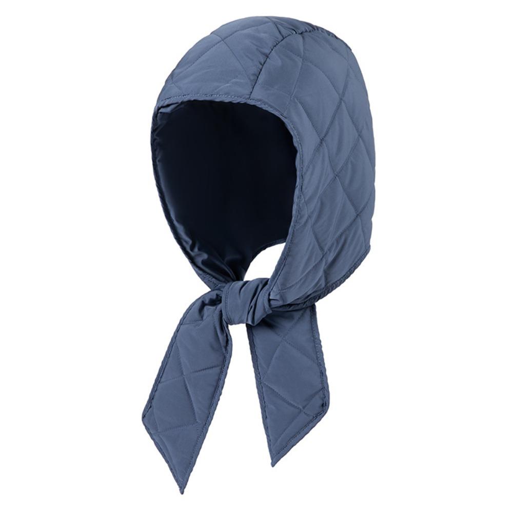 Lightweight Beanies Hats Quilted Windproof Scarf Hat Fashion Pullover Cold Hats