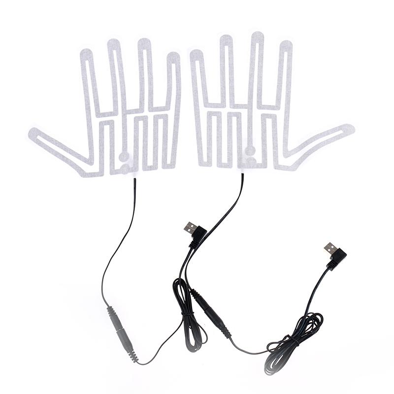 5 В карбоновый нагревательный коврик для перчаток грелка для рук Usb пленка электрический зимний нагревательный коврик