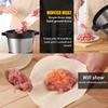 6L 2000W 2 Gear Electric Meat Grinder Kitchen Chopper Mincer Stainless Steel Garlic Vegetable Blender Mixer Baby Food Processor