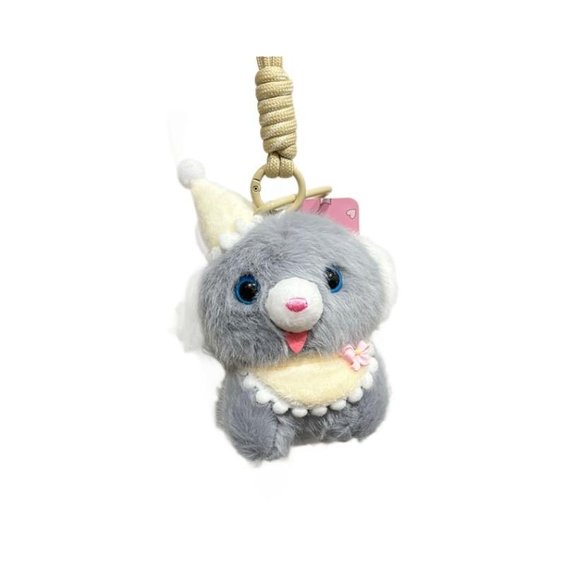 And Soft Cuddly Plush Puppy Keychain Pendant Cute Cartoon Dog Figurine For Gifts