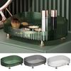 Light Luxury Makeup Perfume Desktop Organizer Dresser Countertop Cosmetics Organizer Tray Multifunctional Fruit Serving Tray Bathroom Vanity Tray
