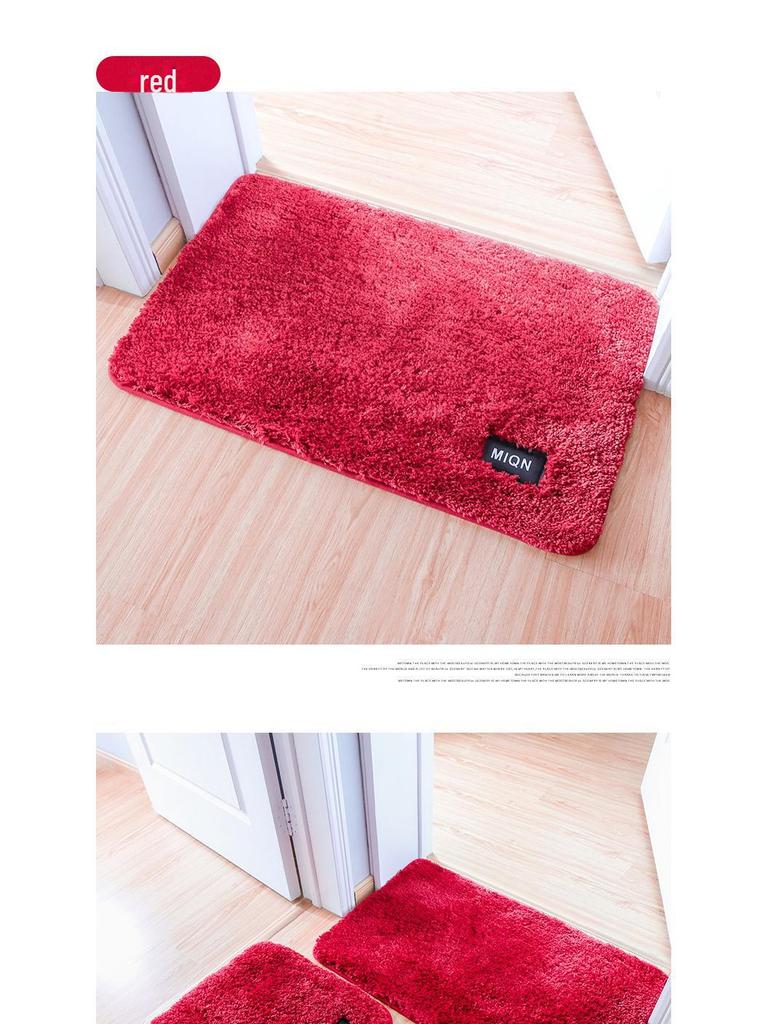 Ультрамягкий теплый нескользящий впитывающий коврик для ванной комнаты