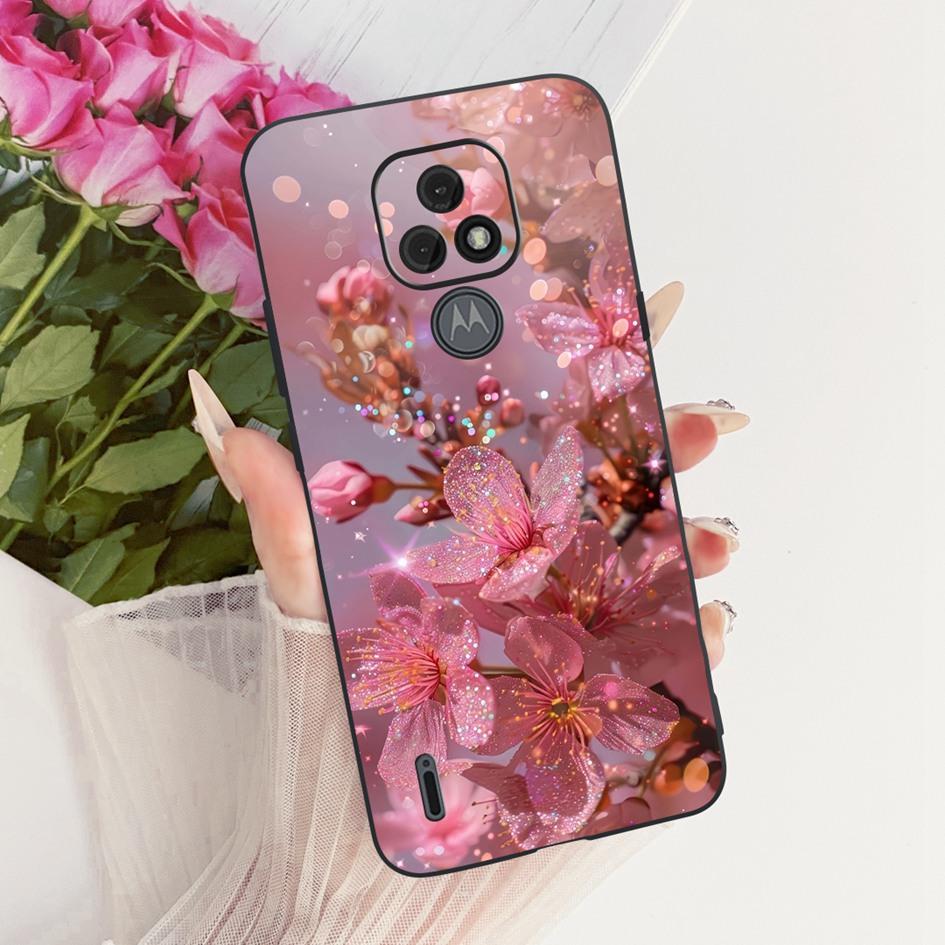 For Motorola Moto E7 Plus Case XT2081-1 Fashion Butterfly Bowknot Soft Silicone Cover For Moto E7 E7i Power XT2097-13 TPU Fundas