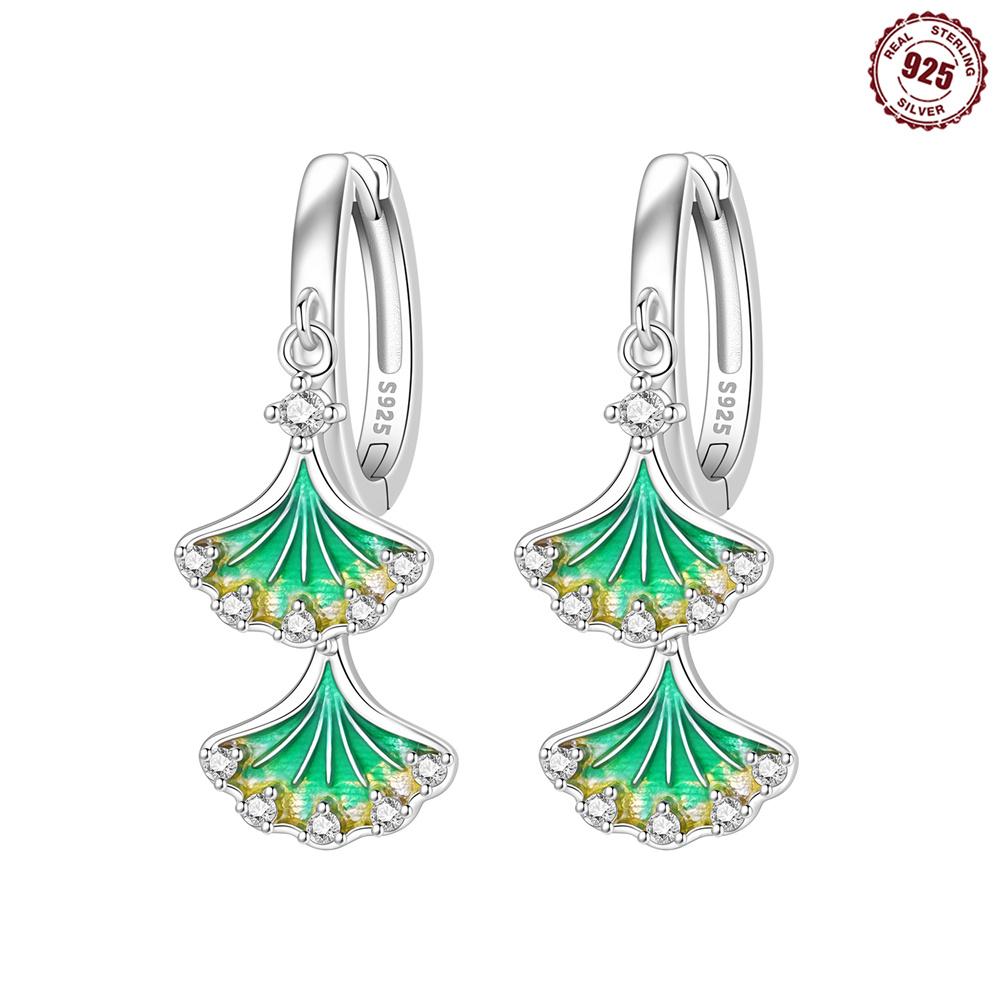 Креативные серьги-пусеты из стерлингового серебра 925 пробы, элегантные и простые серьги, изготовленные из циркония для повседневной носки и показа на фото