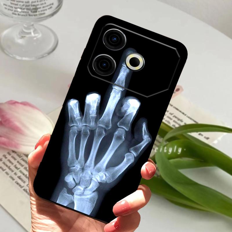 Чехол для Tecno Pova 6 Neo, противоударный, мягкий ТПУ, силиконовый чехол для телефона Tecno Pova 6 Neo, Funda Pova6 Neo, Capa, милый мультяшный