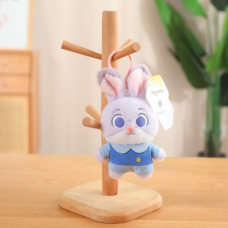 Animal Sweet Zootopia Plush Keychains Featuring Judy And Nick Perfect For Occasion Any