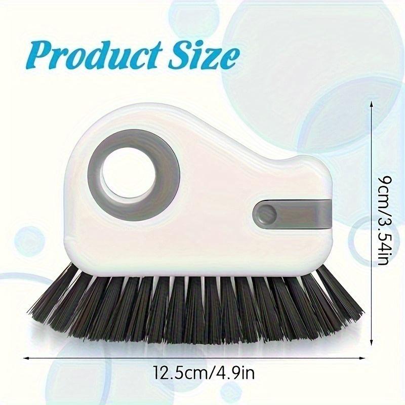 Инструмент для чистки оконных щелей 2-в-1, бытовая чистящая салфетка, щетка для труднодоступных мест оконных пазов