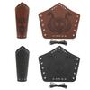Medieval Wristband Men Cosplay Totems Embossed Bracer Gauntlet for Men Cosplay PU Wristband for Photoshoots and Stage