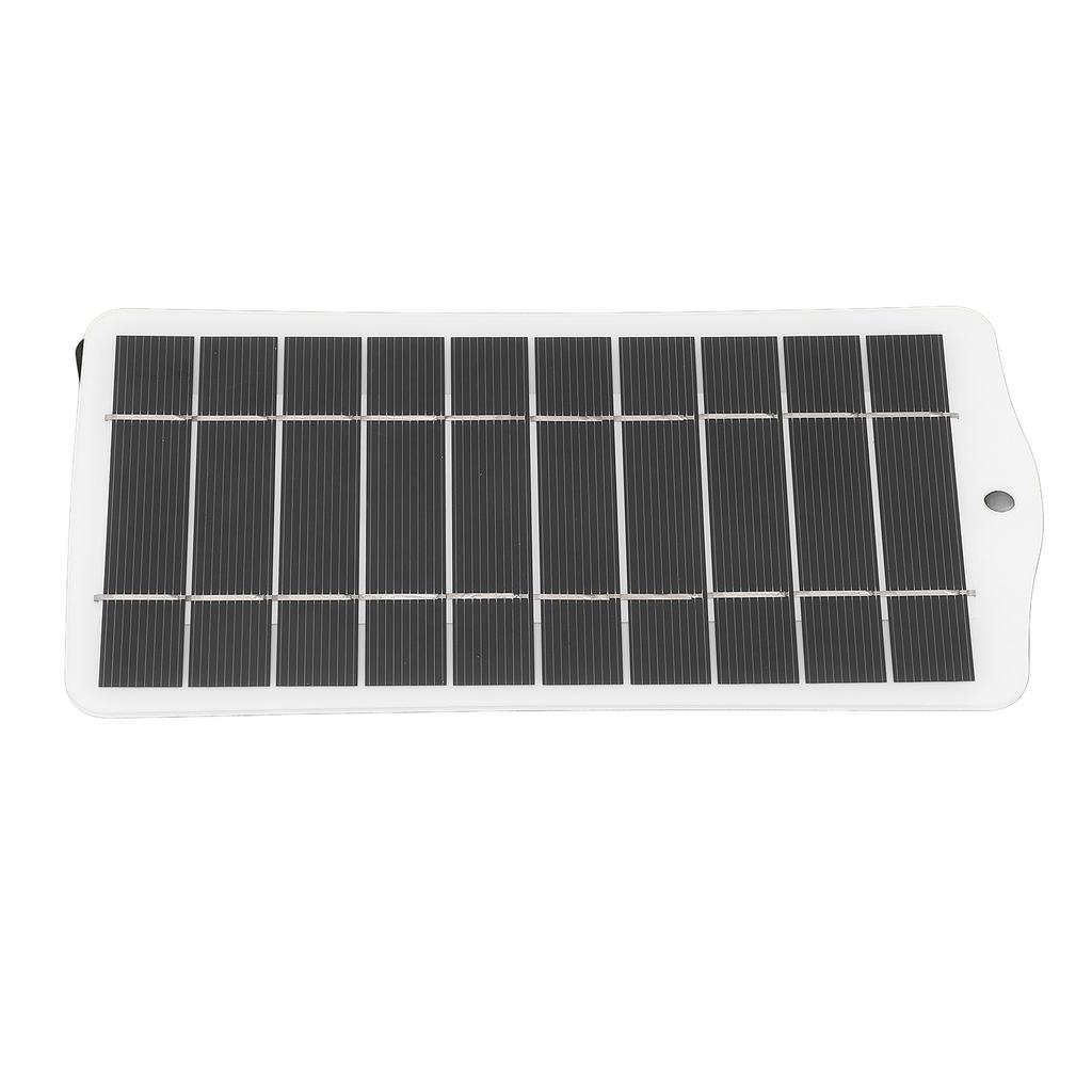 Solar Power Charger 2.5W 5V Monocrystalline Silicon USB Solar Panel Charger for 3.7V To 5V