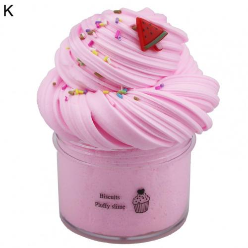 70ml 12 Color Butter Slime, Soft Fluffy Polymer Putty, Pressure Relief, Festive Decor for Holiday & Party Celebration