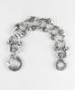 Sheen666 Industrial Series Sts009 Connecting Link Silver Bracelet
