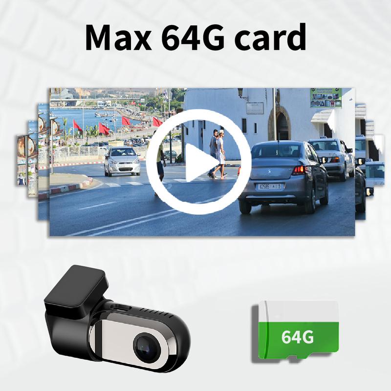 HD Видеорегистратор Автомобильный USB Android ADAS DVR Специальный для Мультимедийного Плеера Камера Видеорегистратор Камера Заднего Вида Скрытая Линза Цинковый Сплав