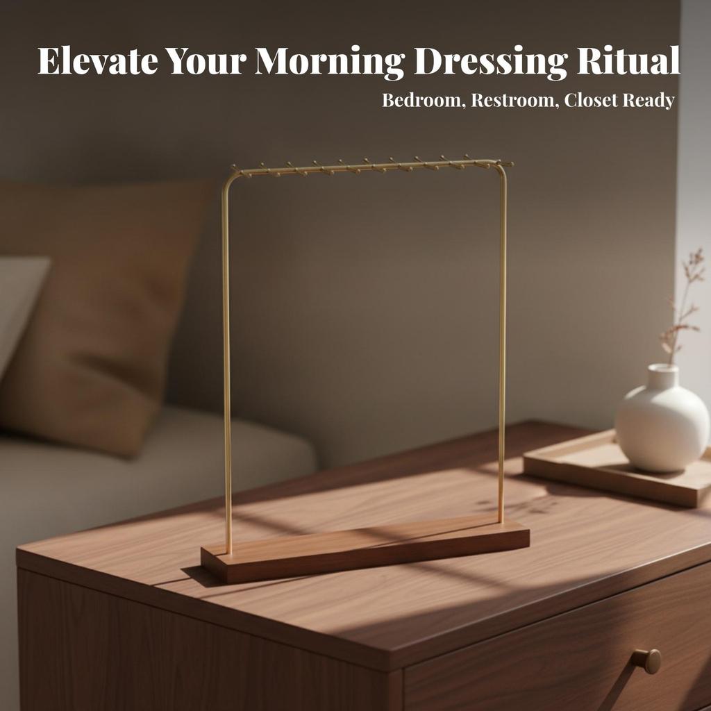 Multiversatile Jewelry Display Stand | Elegant, Necklace and Earring