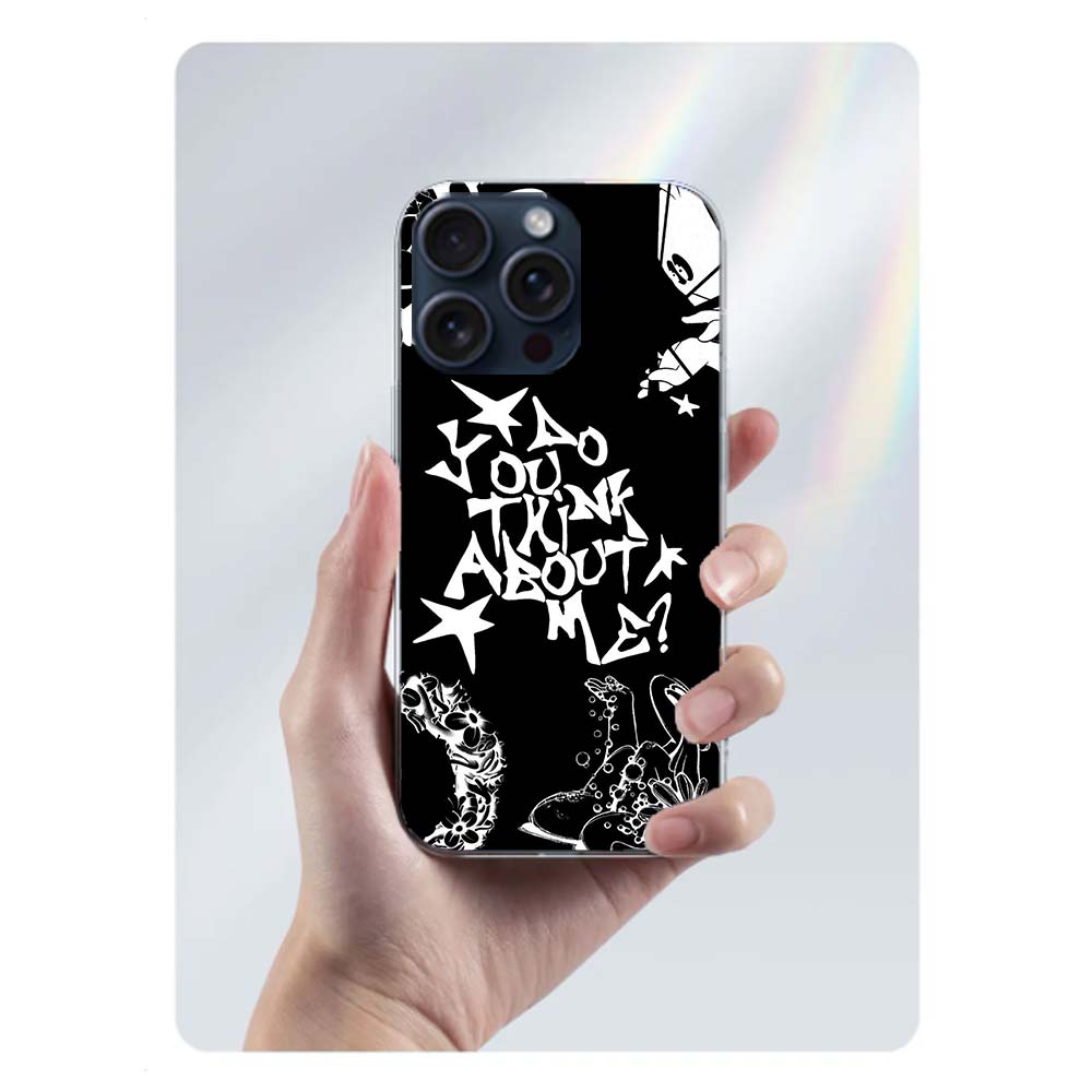 ATP Album by Nsqk Clear Phone Case For Iphone 17 Air 16 Pro Max 15 Pro 14 Plus 17E 16E 11 13 12 Mini Cover Cases Fundas Cell TPU