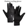 Outdoor Bicycle Gloves, Warm, Windproof and Waterproof Sports Universal Gloves