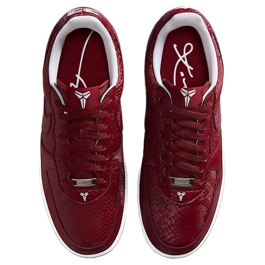 Nike X Kobe Bryant Air Force 1 Low 'Команда Lower Merion Aces Красный' Мужские IB0018-600