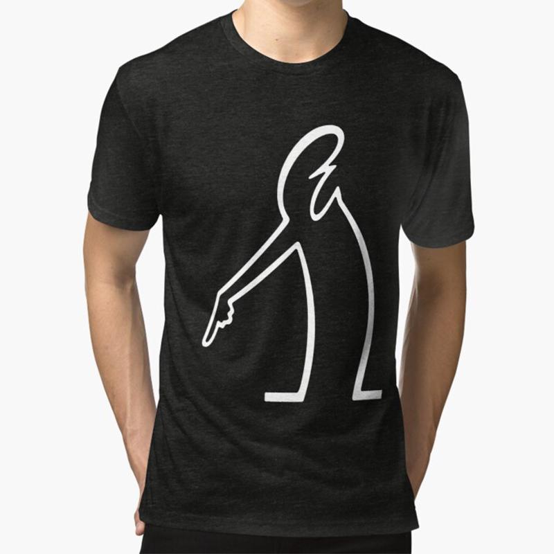 La Linea TV Футболка для мужчин женщин Указывающий юмор Повседневные толстовки Футболка Новинка Модный Свободный Графический топ Харадзюку Мужская одежда