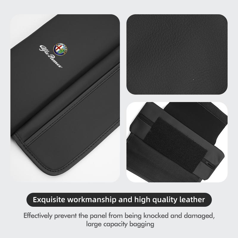 For Alfa Romeo Car Central Armrest Storage Box Coverer Storage Protective Cushion GT Stelvio F1 Brera Volante Tonale Gloriaxya563