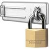 Pack Including a Door Hasp and a Keyed Padlock - - 140703EURD -