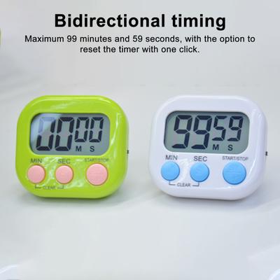 Классный таймер для детей Магнитный цифровой таймер с громким сигналом ЖК-экран Кухонный таймер для выпечки и готовки