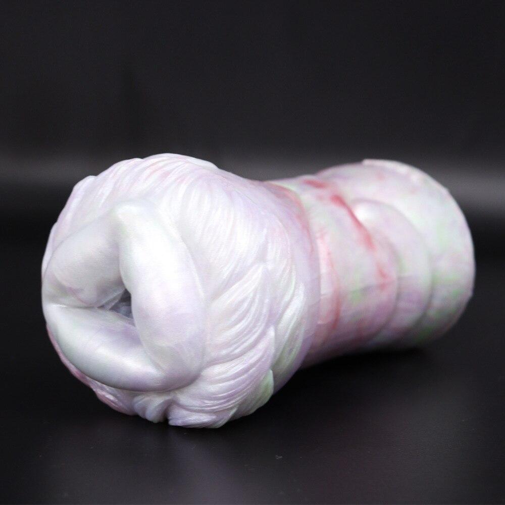 Male Masturbator Masturbation Cup Silicone Pocket Vagina Simulation Penis Trainer Sex Toys Men's Doll BDSM
