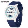 SANDA Fashion Trend Quartz Watch Students Simple Niche Pointer Quartz Watch Sports Waterproof Quartz Watch