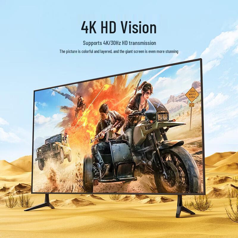 Кабель-адаптер Shanze DisplayPort 1.2 на HDMI 4K
