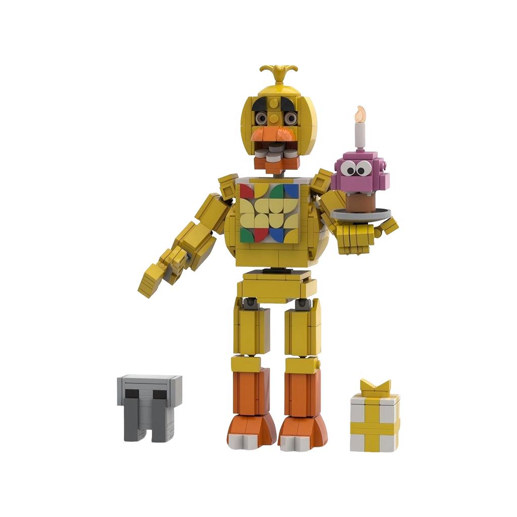 Imitation Mystery Puppet Assembly Building Block Figure Model - Creative Building Block Anime Model, Suitable For Display And Collection Gifts.