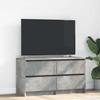 VidaXL TV Cabinet Concrete Grey 100x35x54 Cm Engineered Wood, Tv Bench, Hifi Cabinet, Entertainment Center, Tv Buffet, 861799