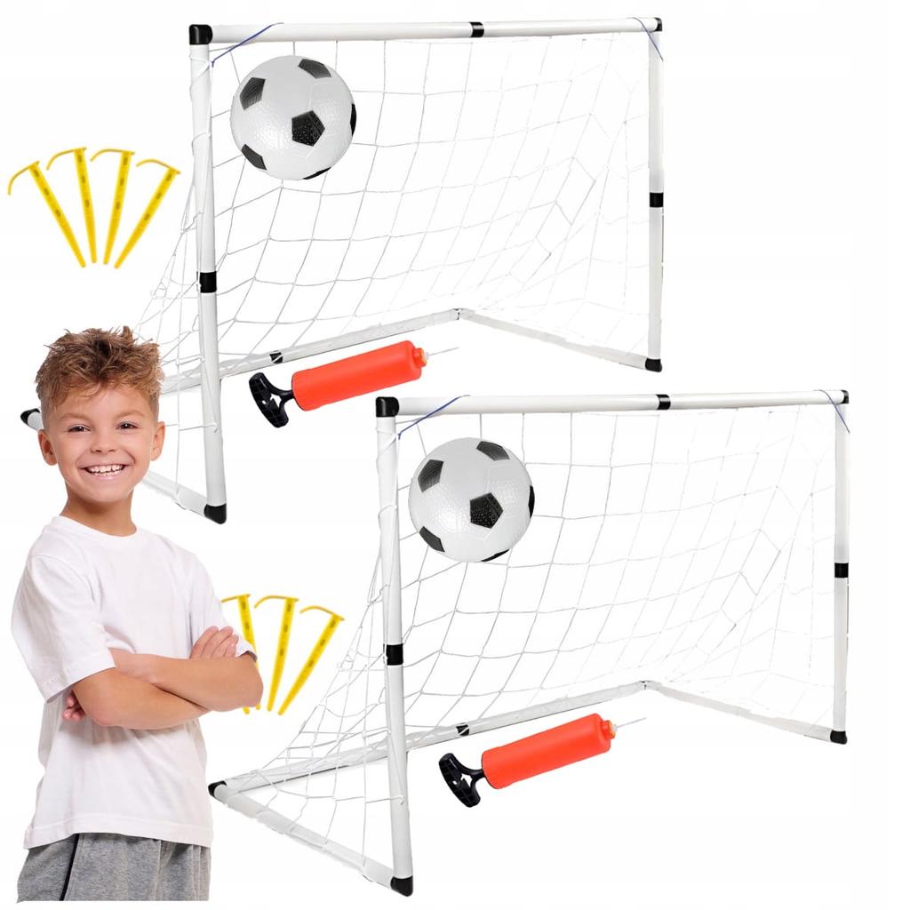 [PACK] Soccer Set 2 x Training Goal Soccer Ball 120x80x40cm (Z432+Z432) Z432Z