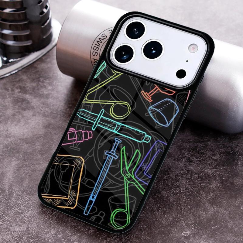 Медицинский чехол для телефона Медсестра Медицина Здоровье для iPhone 17 16 15 Pro Max Air 14 13 12 11 Plus Ударопрочный Capa Чехол