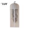 Zippered Wig Storage Bag Hanging with Hook, Breathable Non-woven Fabric Dust-proof Home Hair Accessory Protector, Space Saving Portable Zipper