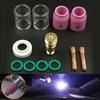 Gas TIG Welding Torch Lens # 10 Heat Glass Cup Kit For WP-17/18/26 702079