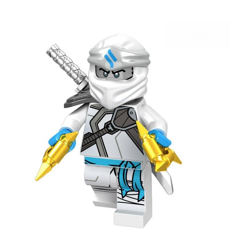 Ninja Cartoon Building Block Figure Assembling Toy