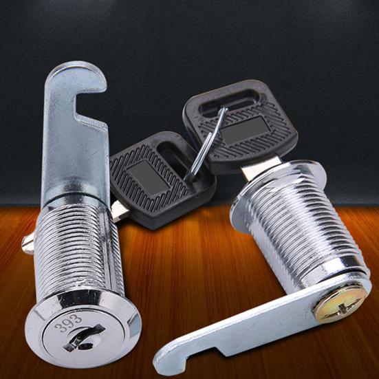 Замок для ящика из цинкового сплава повышенной прочности с 2 ключами Универсальный для картотечного шкафа, гардероба