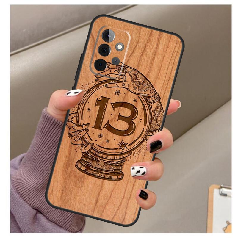 Buddha Jesus Guadalupe Wood Case For Samsung Galaxy A34 A54 A14 A06 A16 A26 A36 A56 A12 A32 A52 A13 A33 A53 A15 A35 A55