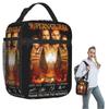 Supernatural Thank You For The Memories Insulated Lunch Bag for Women Children Leakproof Food Boxes Thermal Lunch Box Tote