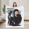Певец Майкл Джексон MJ Мерч Плед Супер Мягкий Уютный Пледы для Дивана 50x60 Дюймов Несколько Размеров Постельное Белье Пледы