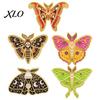 Retro Clothing Decoration Vintage Enamel Moth Brooch, Cartoon Insect Alloy Lapel Pin, Men Artistic Pin Women Jewelry Accessories for Suit Dress
