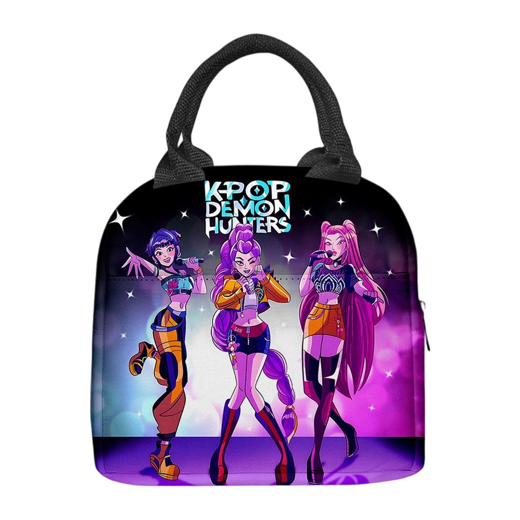 Персонализированная печатная сумка для ланча, модная сумка