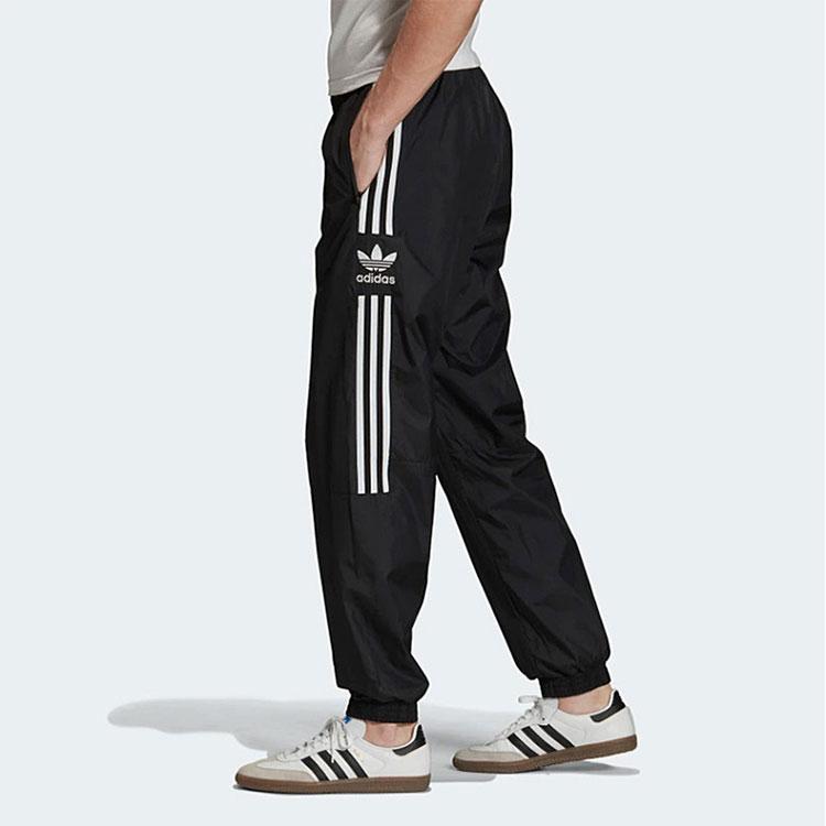 adidas Спортивные брюки Originals Lock Up, классические мужские брюки в полоску, черные, FM9886