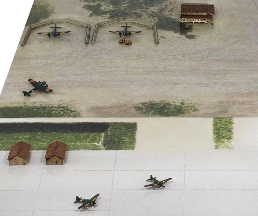 Pit Road SPS Series 343rd Navy Air Corps Fight Bravely Over Plastic Model SPS32 Plastic 1/700 (Battle Matsuyama) (Castle/Building/Scenery Model)