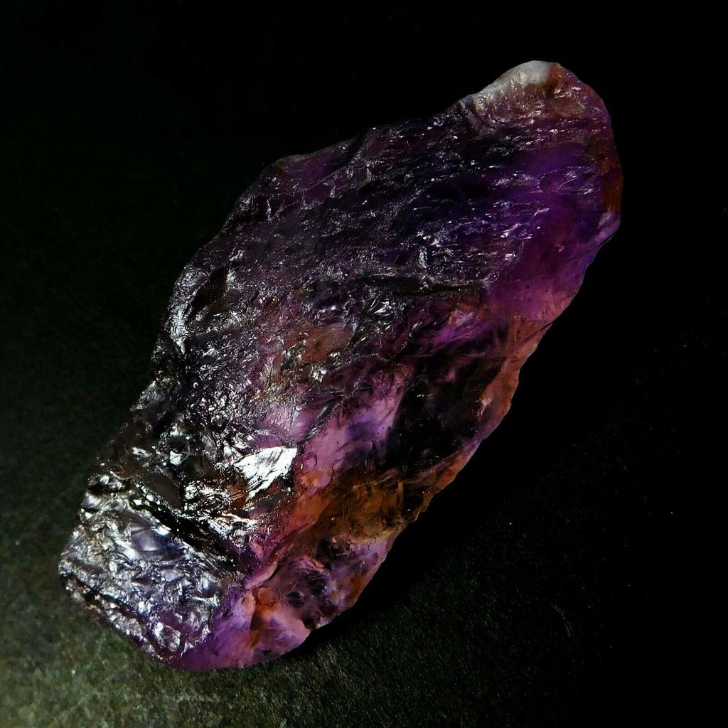 Bi-Color Huge Size 99 CT Natural Ametrine Rough   Uncut Bolivian Rough