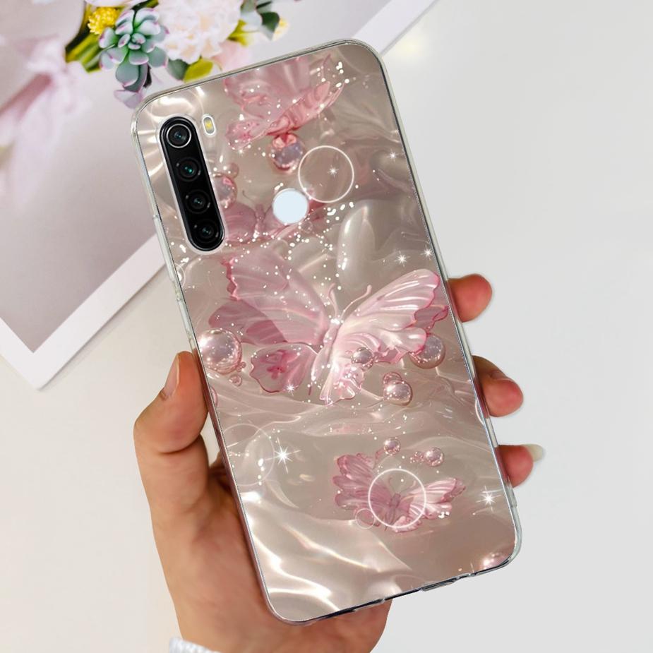 Чехол для Xiaomi Redmi Note 8 Чехол Note 8T Роскошный Расписной Чехол Прозрачный Силиконовый Чехол для Телефона Для Redmi Note 8 Pro Note8 Note8T Мягкий Чехол