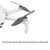 Lightweight Wing Blade Propellers, Drone Spare Accessories for Mavic Mini, 12 Screws, 8 Blades, Black with Silver Edges for Aircraft Use