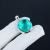 Изящная подвеска Aqua Appetite Gemstone Silver из стерлингового серебра 925 пробы — овальный дизайн ручной работы, повседневная одежда, подарок на день рождения