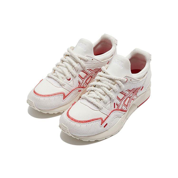 KIRSH x ASICS Gel Lyte 5 Incomplete Унисекс Кроссовки Кремовый Огненно-красный 1203A363-100